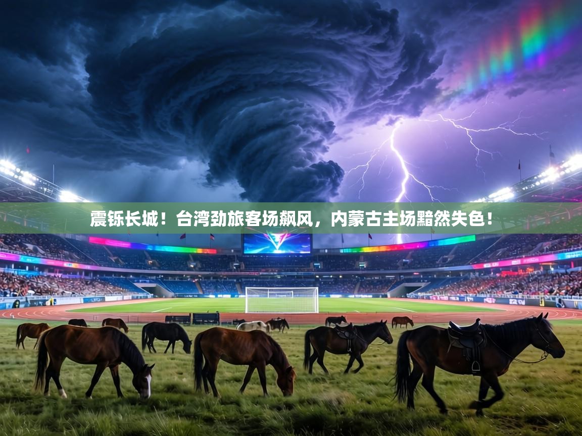震铄长城！台湾劲旅客场飙风，内蒙古主场黯然失色！  第1张